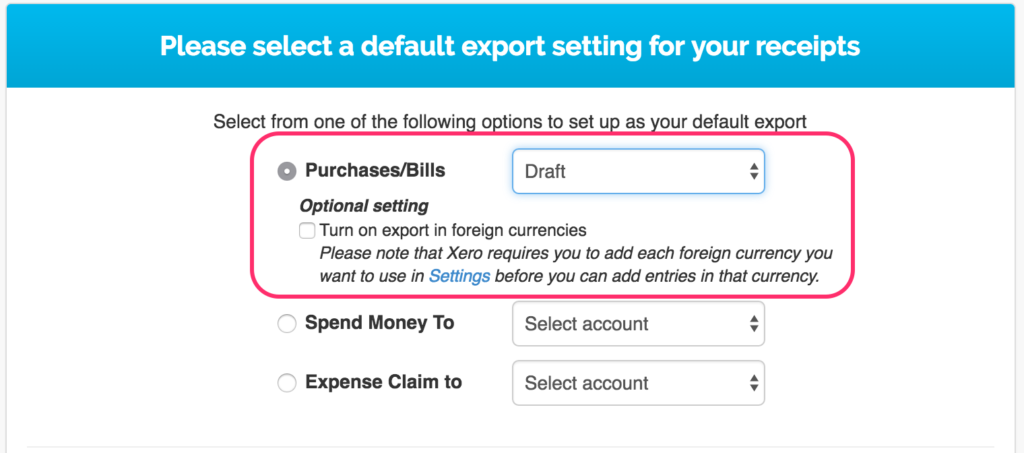 xero_export_options